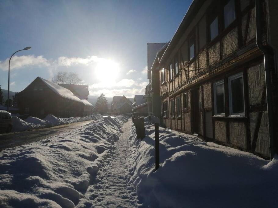 Guenstige, Schoene Ferienwohnung Im Wanderparadies Wernigerode Dış mekan fotoğraf